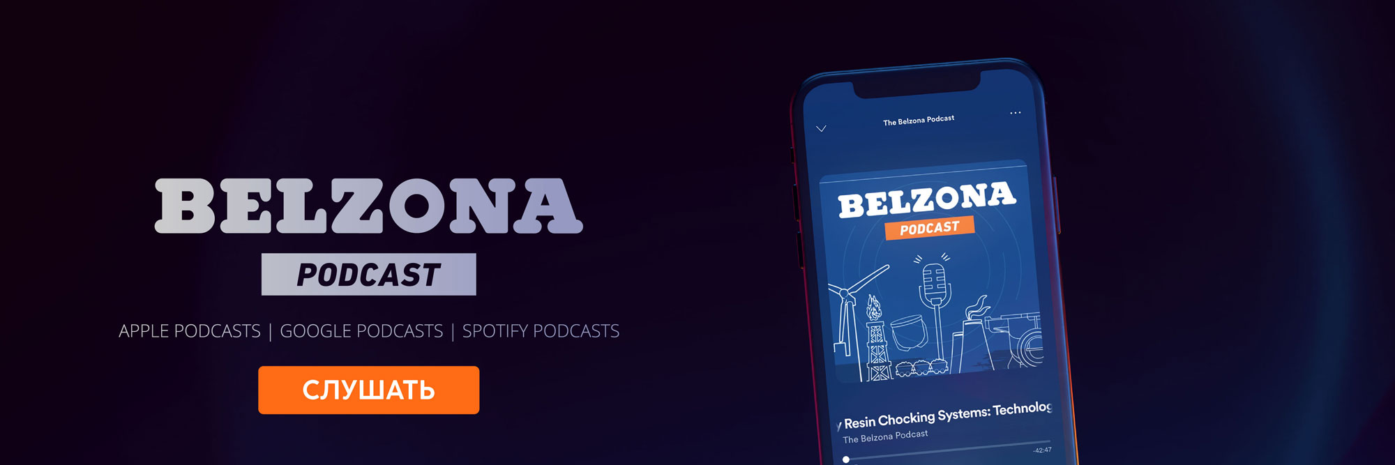 Belzona Podcast banner