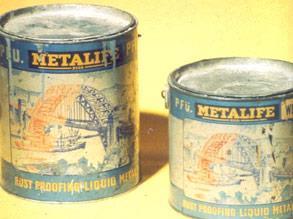 Den ursprungliga Metalife-Belzona Liquid Metal