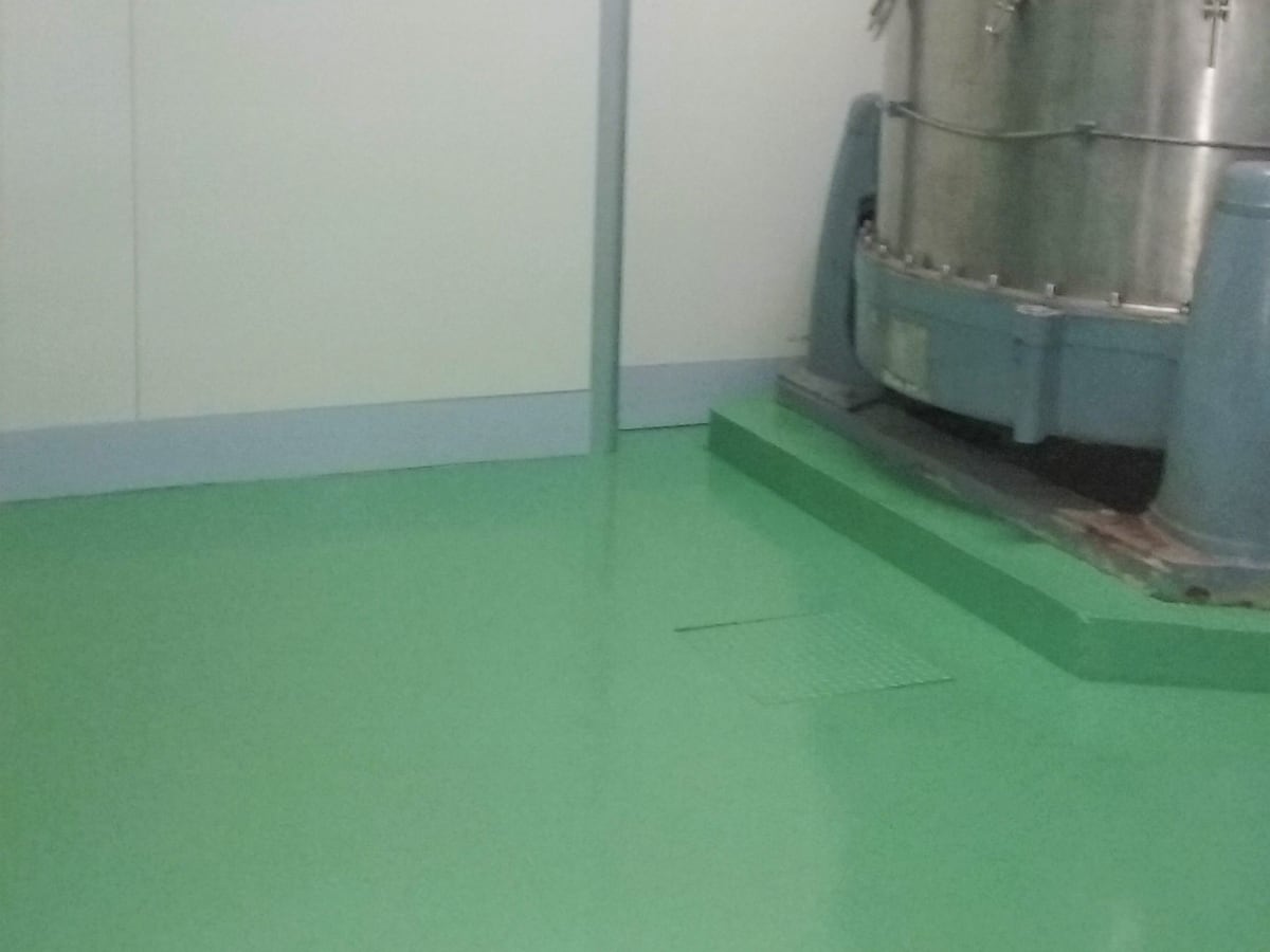 Belzona 5231 applied to plant room floor
