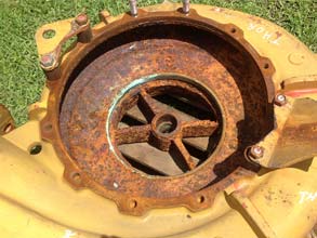 Seawater fire pump suffering severe corrosion