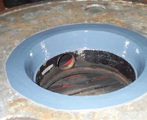 Framdrivningssystem på färja renoverat med Belzona 1311 (Ceramic R-Metal)