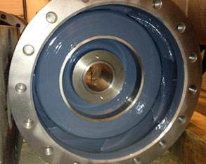 Internal coating with Belzona 1321