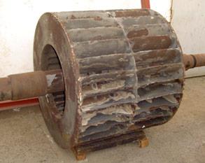 Sliten impeller