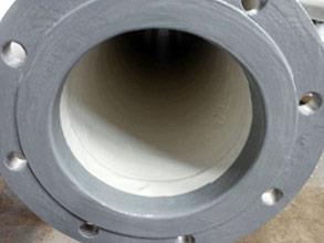 Estremità di tubo e fronti flangia protetti dalla corrosione con Belzona 1391T