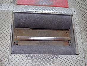 Coating in excellent condition 2 years after application and 12,000 brake tests