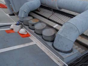 All joints sealed with Belzona 2211 (MP Hi-Build Elastomer)