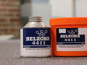 Förpackningar med Belzona 4411 (Granogrip)