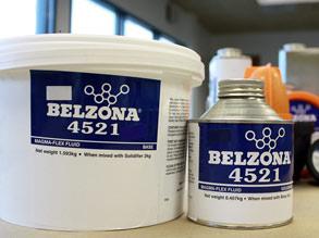 Belzona 4521 (マグマフレックス液) のパッケージ